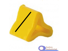 PY-01003AV40./  маркер Partex PY-01 символ  "/" 200 шт. в уп., для диаметра 1.0-2.0 мм, жёлтый/чёрный
