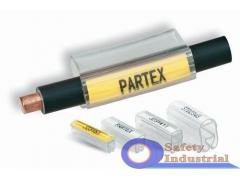 PT-20021A  маркер Partex PT длина 21 мм 100 шт. в уп., для диаметра 4.0-10.0 мм, прозрачный